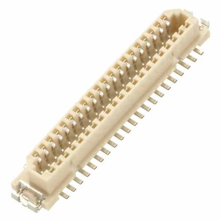 Harwin Board To Board & Mezzanine Connectors 1.00Mm Pitch Dil Vertical Smt Socket Assembly, Location Pegs,  M40-6200946R